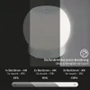 LED Tischlampe Akku Dimmbar Glas Kabellos Touchfunktion 3W Produktbild-Vorschau 3
