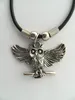 Kette Eule, Ketten Modeschmuck Anhänger Greifvogel Eulen Produktbild-Vorschau 3