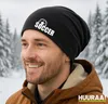 Huuraa Beanie Soccer Ball Black One Size Baumwolle und Produktbild-Vorschau 2