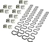 4er Set Sofa Ersatzfedern 20 Zoll mit 8 S-Haken – Hochfeste Produktbild-Vorschau 9