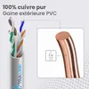 Extralink CAT6A U/UTP Câble Réseau Intérieur 25 m Cuivre 10 Voir les images du produit 7