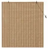 Store en bambou naturel vidaXL 160 x 160 cm Voir les images du produit 3