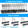 Topfdeckelhalter, Erweiterbarer Deckelhalter, Topfdeckel Produktbild-Vorschau 6