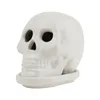 Räucherhaus Totenkopf Keramik Skull Weiß  ca. 7 x 9 x 8 cm Produktbild-Vorschau 2