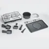 A set of raclette grill accessories laid out on a white background. Náhľad obrázku produktu