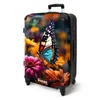 NoBoringSuitcases.com® Großer Koffer - Schmetterling auf Produktbild-Vorschau 2