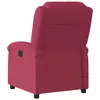 vidaXL Fauteuil relax vin rouge velours Voir les images du produit 5
