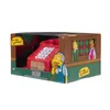 The product is a Simpsons-themed novelty telephone in its original packaging. The packaging features cartoon characters from the show, Moe, Barney, and Apu, and the "The Simpsons" logo. Podgląd zdjęcia produktu