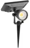 Zwarte solar-spike-lamp - IP65 - 2W - 40 lumen - 3000K Productafbeelding-voorbeeld 1