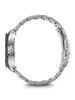 A side view of a silver watch with a black bezel on a white background. Náhled obrázku produktu