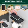 eluno set da toilette in piedi 4in1, scopino, portarotolo, Anteprima dell’immagine prodotto 3