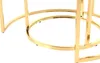 Hocker Becky 800 2er-Set Elfenbein / Gold Produktbild-Vorschau 6