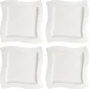 Villeroy & Boch NewWave 4er Set Speiseteller weiß Porzellan Produktbild-Vorschau 1