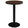 Tavolo da bistrot marrone scuro 60 cm MDF Anteprima dell’immagine prodotto 5