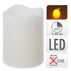 Candela LED con funzione timer bianca 9x7 cm Anteprima dell’immagine prodotto 4