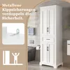 Merax: mobile alto da bagno, mobile da bagno con 4 ante e Anteprima dell’immagine prodotto 5