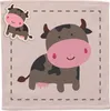 Baby Kinder Handtuch Seiftuch - Kuh - 100% Baumwolle - Produktbild-Vorschau 2
