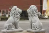 Steinfiguren Horn Löwen aus Steinguss, 2er Set, Frost- & Produktbild-Vorschau 5