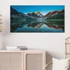 DEQORI Hybrid Leinwand Bild 100x50 cm 'Spiegelung der Produktbild-Vorschau 4