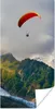 MuchoWow® Poster Alpen - Gleitschirmfliegen - Schnee 20x40 Produktbild-Vorschau 1