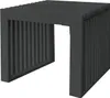Home Deluxe - Sitzbank aus Holz LORA Schwarz - 50 cm I Produktbild-Vorschau 1