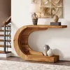 Tribesigns 110 cm konzolový stolík v štýle Mid-Century Náhľad obrázku produktu 1