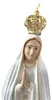 Fatima-Statue, handbemalt, 27 cm, mit Krone und Edelsteinen Produktbild-Vorschau