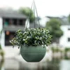 2 vasi da fiori sospesi con foro di drenaggio, vasi da Anteprima dell’immagine prodotto 4