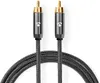 Nedis kábel pre subwoofer - RCA - RCA - pozlátený - 3,00 m Náhľad obrázku produktu 2