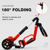 Tosaerba a batteria, tagliabordi a batteria con 2 batterie Anteprima dell’immagine prodotto 3