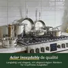Kochgeschirr Set Cuisinart 77-11G, Edelstahl, 11-teilig, Produktbild-Vorschau 4