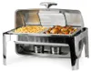 HCB Chafing Dish - Rolltop - 2 x 1/2 GN - Schauglas - 9 Produktbild-Vorschau 1