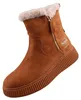 Auf dem Bild ist ein brauner Stiefel zu sehen der rechte Seite zugewandt ist. Der Stiefel hat eine Schnürung und eine dicke Sohle die robust wirkt. Náhľad obrázku produktu