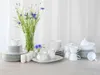 CreaTable Arianne Weiss Kombiservice 61-tlg Porzellan Produktbild-Vorschau 2