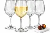 4er Set Weingläser 460 ml – Elegante geriffelte Gläser, Produktbild-Vorschau 1