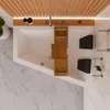 ECOLAM Badewanne Eckbadewanne 180x130 cm rechts Sfera Wanne Produktbild-Vorschau 2