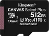 Kingston Micro SD 512GB Classe 10 SDCS2/512GB + adattatore Anteprima dell’immagine prodotto 4