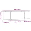 Magnetisches Whiteboard Klappbar 160x40x1,7 cm Aluminium Produktbild-Vorschau 7