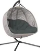 Silla colgante Outsunny, cesta colgante con estructura para Vista previa de la imagen del producto 10