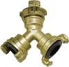 PUTEUS Schnellkupplung Y-Verteilerstück, 3/4", Messing Produktbild-Vorschau 2