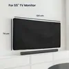 kwmobile 55" TV Abdeckung Indoor - Fernseher Hülle Produktbild-Vorschau 3