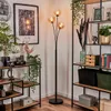 Lerici Stehlampe aus Metall/Glas in Schwarz/Bernstein/Klar Produktbild-Vorschau 7