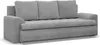 Sofa 3-Sitzer mit Schlaffunktion Foresta, Cord - Grau Produktbild-Vorschau 2