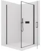 CERANO - Douchecabine Porte L/P - 8 mm - zwart mat, Productafbeelding-voorbeeld 3