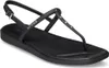 Crocs Miami Studded Thong Sandalen Schwarz EU 41-42 Frau Produktbild-Vorschau 1