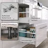 Eckküche Vicco Fame-Line Weiß Hochglanz/Weiß 287 x 46 cm Produktbild-Vorschau 10