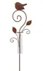 Gartenstecker Vögelchen Metall Rost-Design 108cm – Produktbild-Vorschau 5