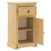 vidaXL Mobile da bagno  45x33x80 cm in legno di pino Anteprima dell’immagine prodotto 4