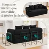 MODFU Canapé Convertible Modulable avec Poche Latérale et Voir les images du produit 6