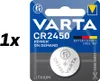 Varta Batterie Knopfzelle CR2450 3V 570mAh Lithium      Produktbild-Vorschau 41